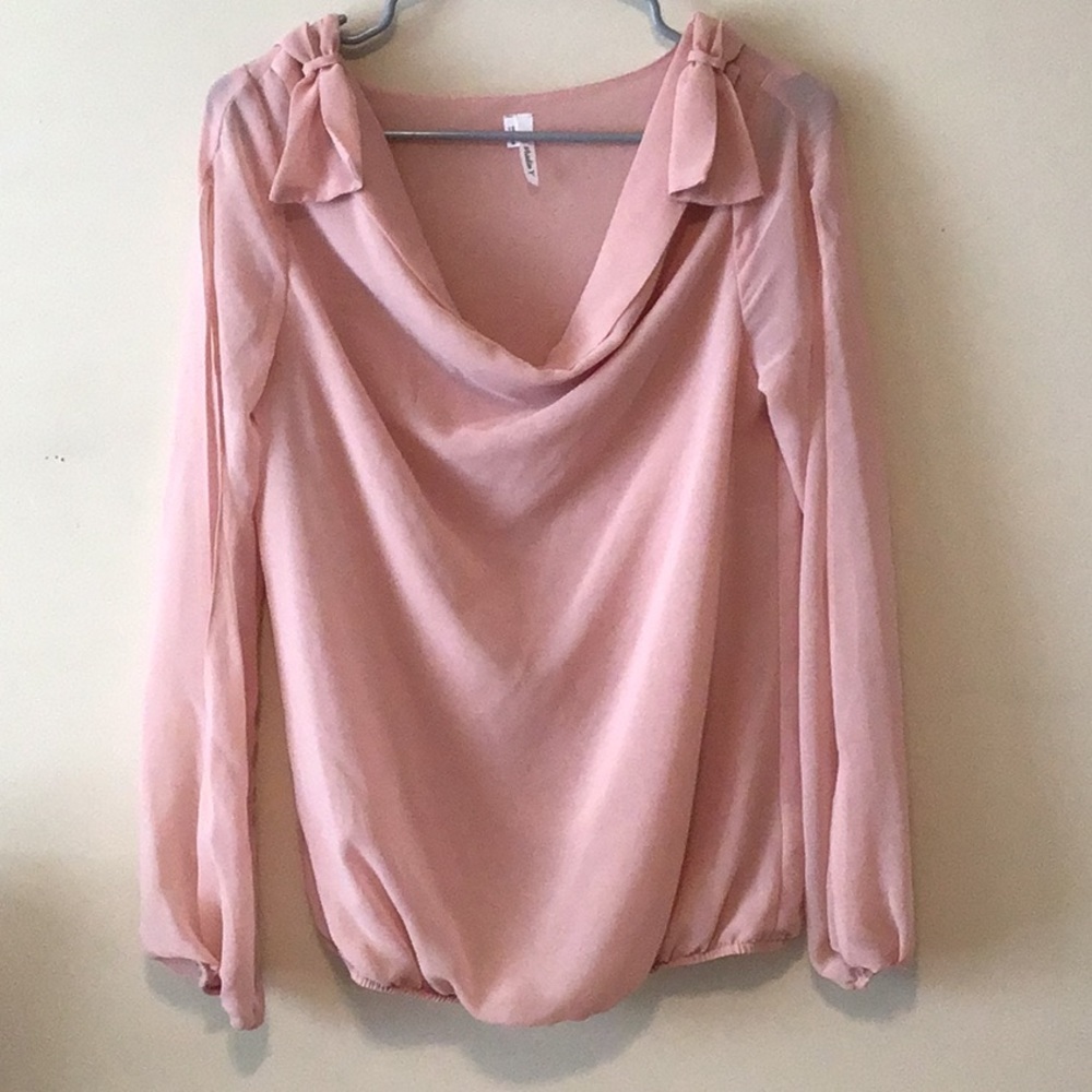 Studio Y pink blouse, size S